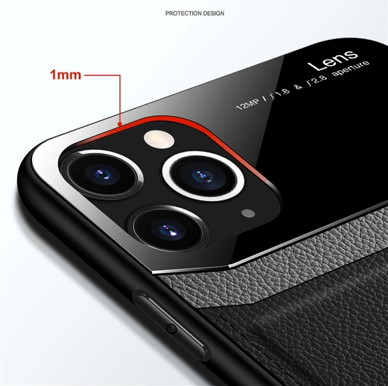 Leather Case For iPhone 12 11 Pro Xs Max XR X 8 7 6S 6 Plus SE 2020 Silicone Cover Shell Case For Apple iPhone 12 Pro Max mini