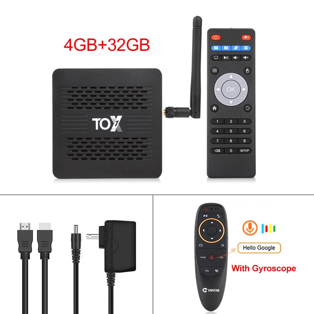 indoor digital tv antenna TOX 1 Android TV Box Smart Box 9.0 Amlogic S905X3 TOX1 4G RAM 32 ROM 2.4G/5G WiFi 1000M BT4.2 Set Top Box support Dolby Audio 4K tv antenna TV Receivers