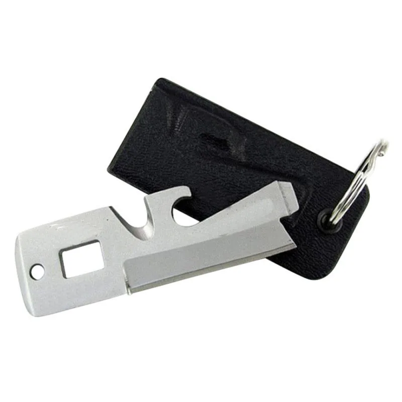 1 Pz Multi-Funzione 5 In1 Army Knife Card 7Crmu Acciaio Attrezzatura Da Campeggio Edc Gear Timberline 58Hrc Stealth Card Strumenti Di Sopravvivenza