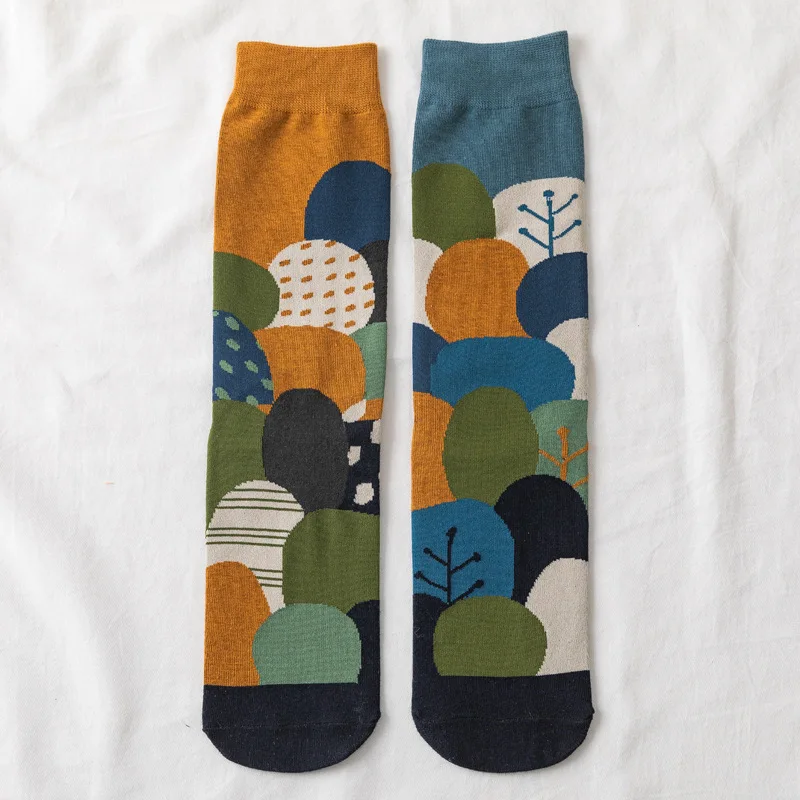 

Women's Socks Cute and Funny Cartoon Fruits Happy Food character Socks