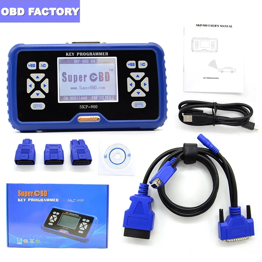 

Auto Key Programmer SKP-900 Latest V5.0 Original Update Online Lifetime SKP900 Key PROG