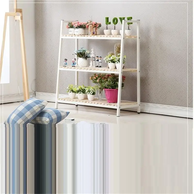Version D Мадера стол леса Porta Piante Estanteria Para Plantas горшок Saksi Standi балкон Stojak Na Kwiaty стеллаж Цветочная полка для растений - Цвет: Version D