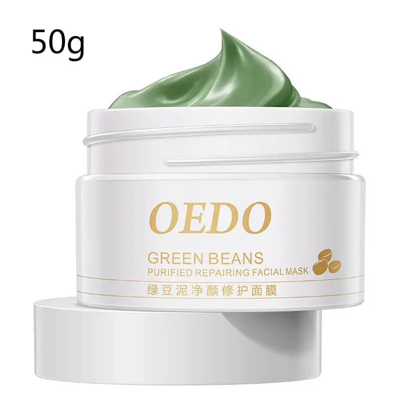 Oedo Очищающая маска для лица mung Bean Mud пилинг акне маска для удаления угрей Сужающий поры отбеливающий увлажняющий уход кремы