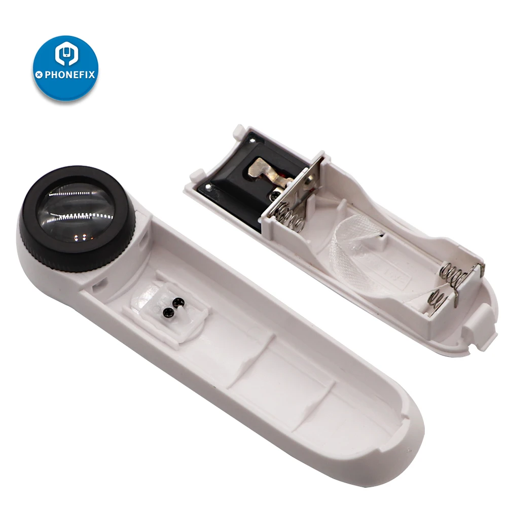 YH-KE Handheld 4 Times 30 Times Old Children Reading Mobile Phone Repair Identification High Magnification Glass with Light HD Office Supplies YH-KE Handheld 4 Times 30 Times Old Children Reading Mobile Phone Repair Identification High Magnification Glass with Light HD Office Supplies