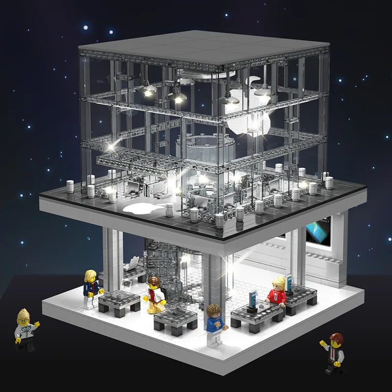 

Baby Semp Sd6900 Light Apple Store Experience Store Street View Creative Assembled Building Blocks Were Educational Toy