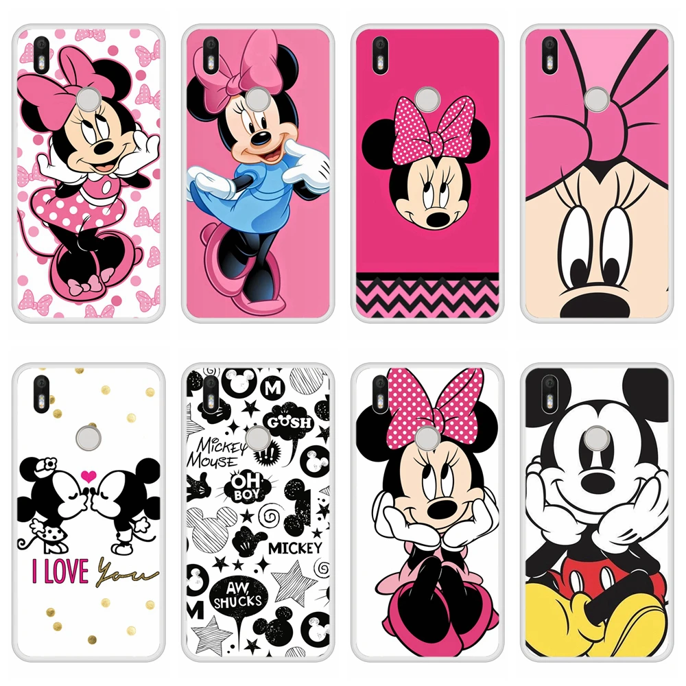 Phone Case for BQ Aquaris X Pro Soft Silicone TPU Mickey Minnie Patterned Painted Cases In Stock |