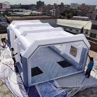 Cheap Prices Cabin Paint Inflatable / Inflatable Spray Booth / Inflatable Paint Booth For Car 1