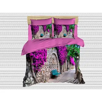 

Best Class Digital Printed 3d Double Personality Duvet cover set Bench
