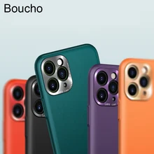 Чехол Boucho для iPhone SE 11pro XS Max XR X 11 Pro из жесткого пластика чехлы