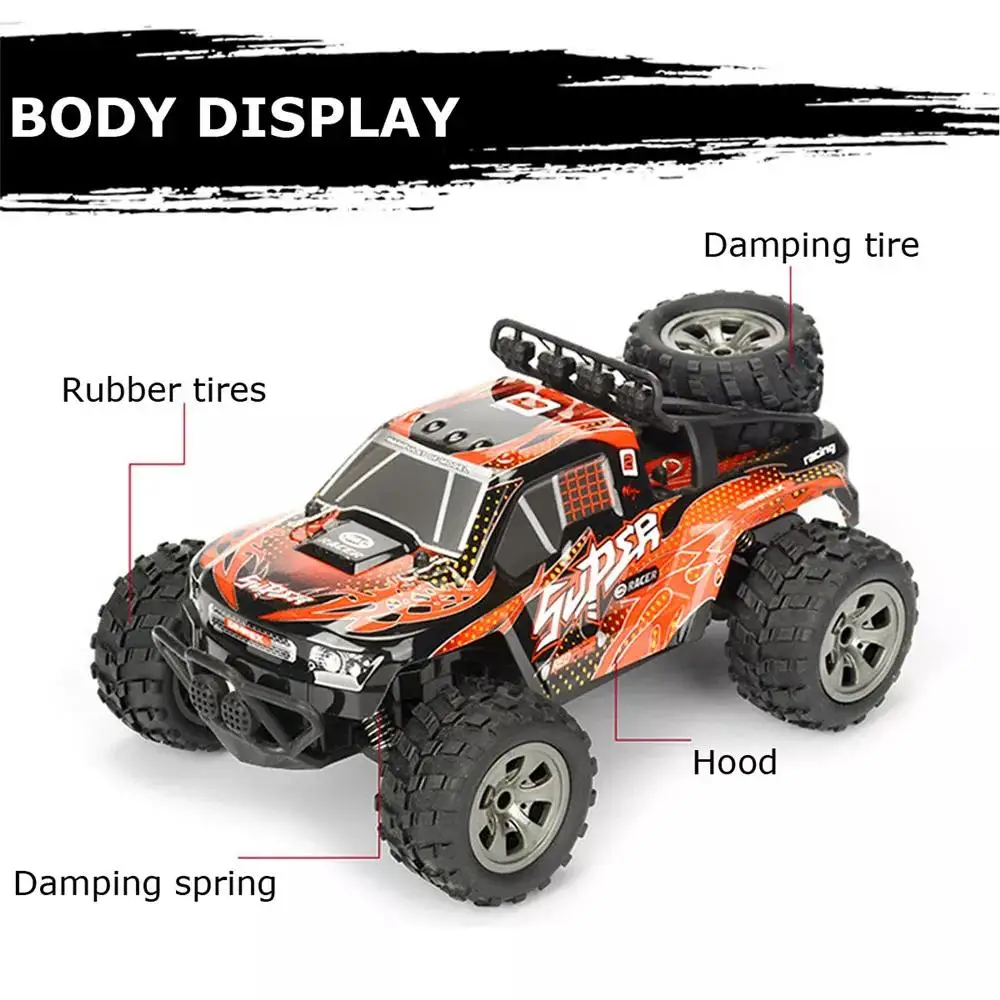 Kuulee мини игрушка RC автомобиль 1/18 2,4G 4CH 2WD высокая скорость 20 км/ч щетка гусеничный пульт дистанционного управления автомобиль детские игрушки щетка