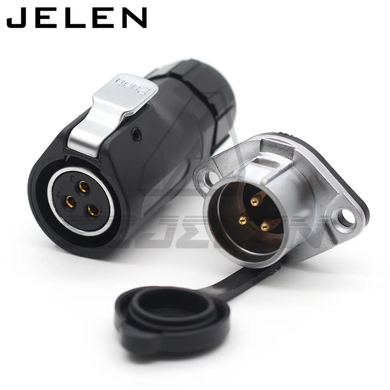 【値下】8900→6500SOS(女性用)上EU36(M)下EU34（S） XHE20, IP67 2/3/4/5/6/7/8/9/10/12 pin Waterproof connector