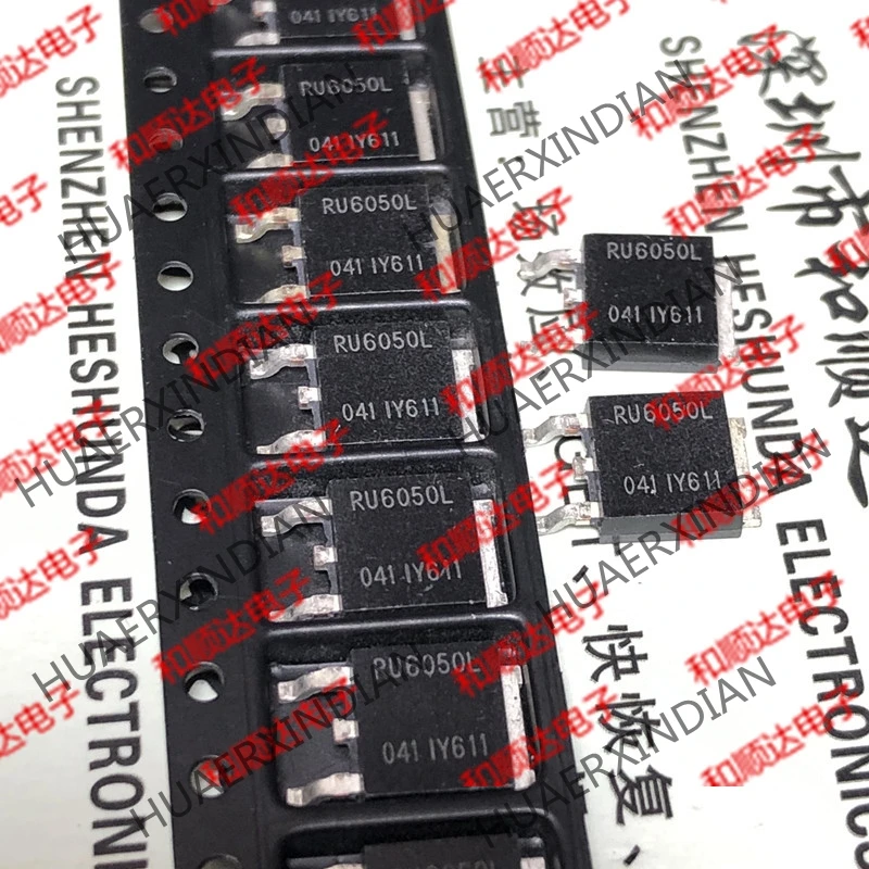 20PCS/LOT New original RU6050L TO-252 60V 50A in stock