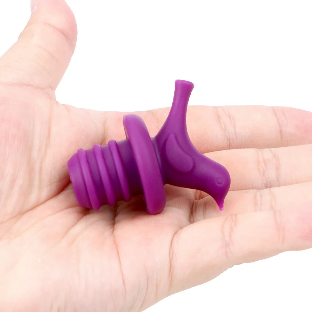 Wine Stopper Creative Bird Design Silicone 1Pcs Bottle Caps