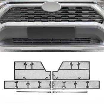 

Car Styling for Toyota RAV4 2020 Front grille engine water tank protective net insect net trim