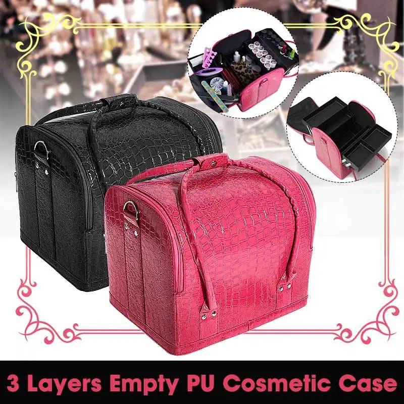 suitcase cosmetic case