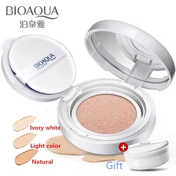 

woman 2Pcs BIOAQUA Whitening Make up BB Cushion Cream