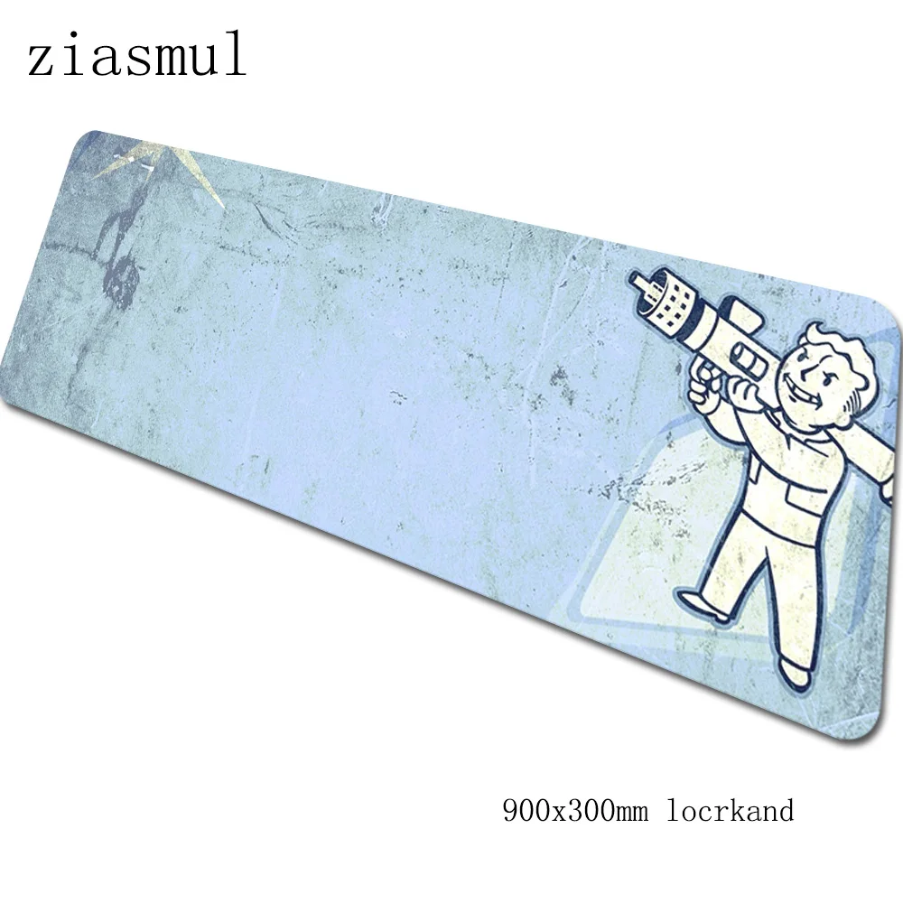 Коврик для мыши fallout, геймер, повязка на запястье, 90x30 см, коврик для мыши, игровой коврик для мыши, большой милый коврик для мыши, стол для компьютера, коврики для мыши - Цвет: Size 900x300x2mm