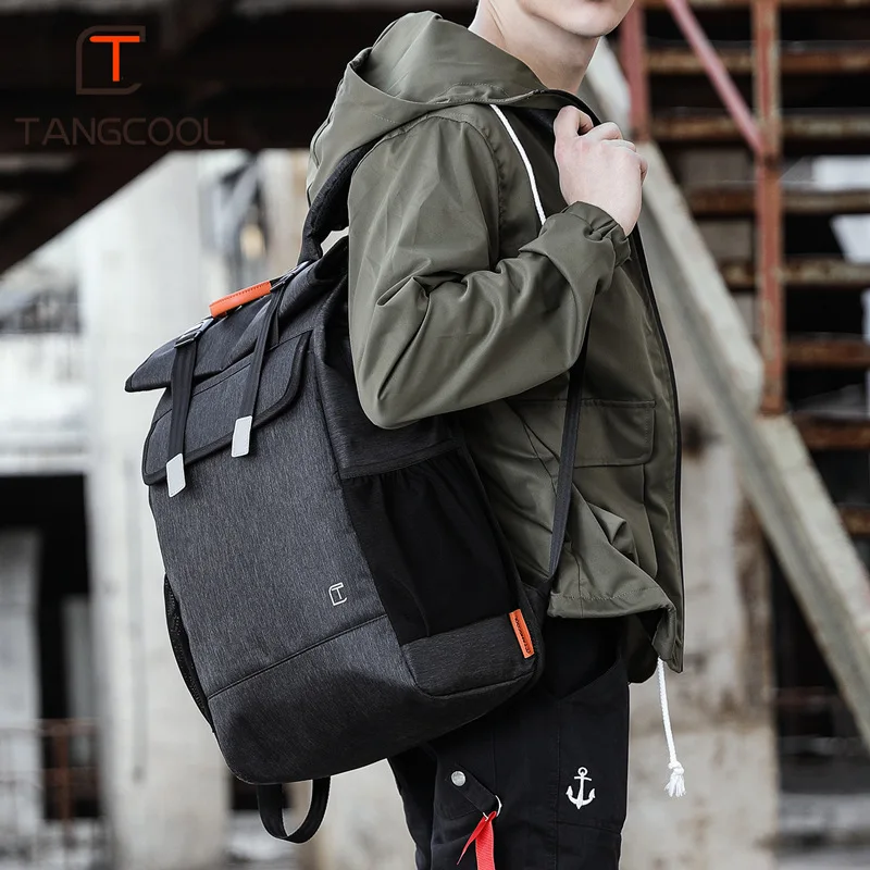 

New Style Fashion MEN'S Backpack Cool Trend Backpack Casual USB Backpack Casual Men's Computer Bag