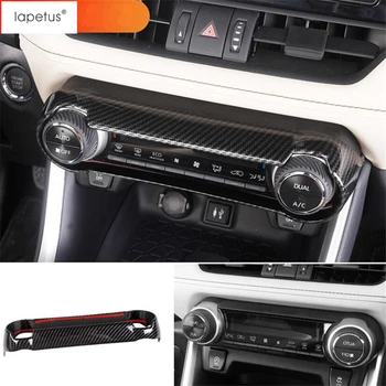 

Lapetus Accessories For TOYOTA RAV4 RAV 4 XA50 2019 2020 Multimedia Central Air Conditioner AC Knob Switch Molding Cover Trim