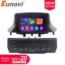 Eunavi Android 9 автомобильный Радио Мультимедиа Стерео для Renault Megane 3 Fluence 2009- gps навигация TDA7851 4 г 64 г Wi-Fi головного устройства