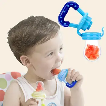 

Baby Food Pacifier Clips Soother Holder Baby Nipple Feeder Silicone Pacifier Fruits Infant Feeding Supplies Soother Nipples
