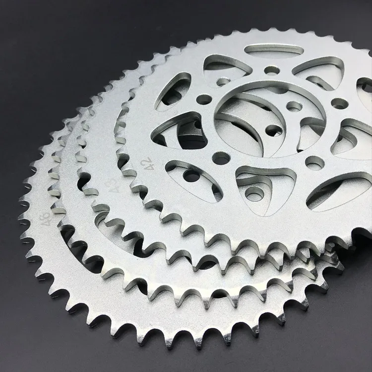 Motorcycle 42T 44T 43T 46T Rear Sprocket Kit Steel Aluminum Composite For Benelli BJ600 BJ600GS-A BN600 TNT600 TRK502C TNT300 Engine Sprocket