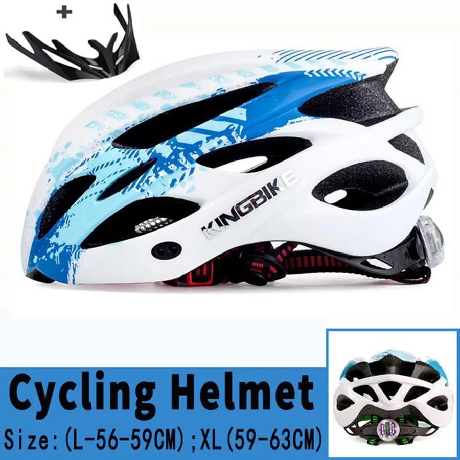 Велосипедный шлем, шлем Ciclismo, шлем, женский розовый шлем - Цвет: 675-blue