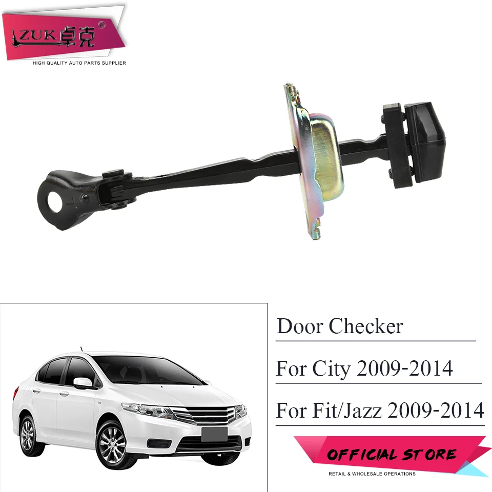 ZUK Авто дверные ручки-белую шашку для HONDA Город FIT Джаз 2009 2010 2011 2012 2013 TM0 TF0 двери автомобиля проверьте ремень фиксаторы уход за кожей лица маска оставаться держатель