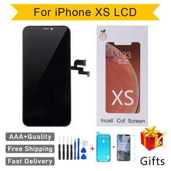 

JFJVC AAA++RJ Incell 5.8 LCD for iPhone XS Screen Display Replacement Assembly Digitizer Touch Pantalla Perfect Repair Phone LCD