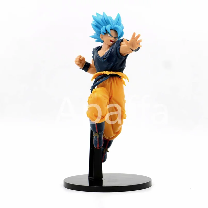 

2019 Japan Anime Dragon Ball Super Saiyan Son Goku Broly Action Figure Toys Doll Christmas Gift Figurine Special Edition 20-23cm