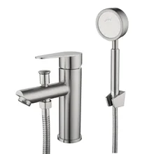 

Sus 304 Washbasin Hot And Cold Faucet Multi-function Basin Mixer , G1/2 Multi-function Interface Tap shower set Bidet set