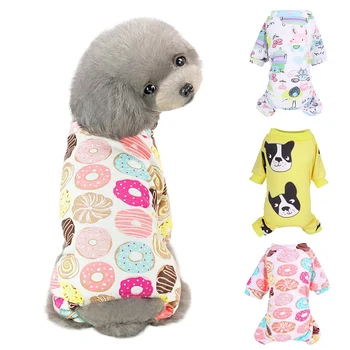 

Pet Dog Jumpsuits Pet Pajamas Clothing For Dogs Rompers Cotton Pet Dog Clothes For Dogs Jacket Chihuahua Yorkshire Para Perro G
