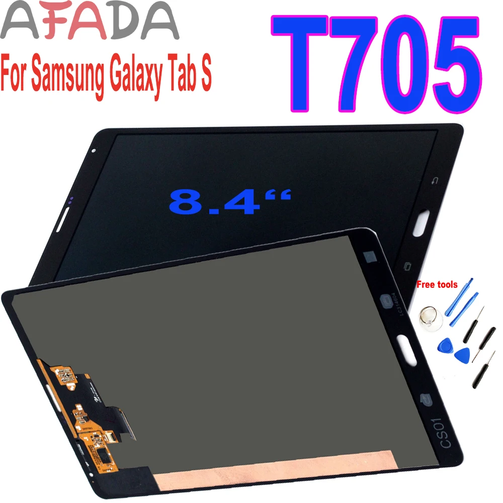 100% Testato Al 8.4 "Display Per Samsung Galaxy Tab 8.4 S Sm-T705 T705 Display Lcd Touch Screen Digitizer Assembly Di Ricambio