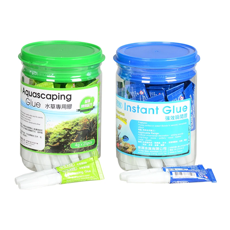 Ista Instant Glue Aquascaping Glue Aquatic Plant Dead wood Moss Sea
