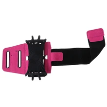 Браслет для бега для IPhone 180 Вращающийся держатель для мобильного телефона для спортивной тренировки H7ED