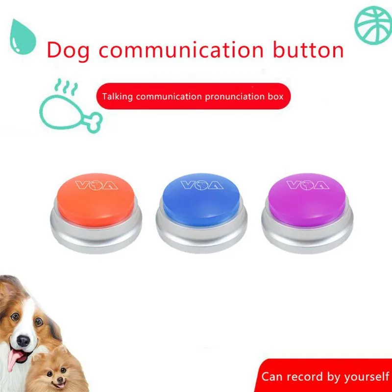 New Pet Speaking Toy Ac Recording Speaking Vocal Button To Speak Pet