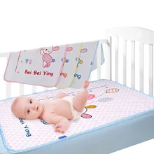 35*45 хлопковый коврик для переодевания малыша подгузник для новорожденных коврик для ухода пеленка Пеленальный стол водонепроницаемый подгузник коврик мультфильм Узорчатая пеленка