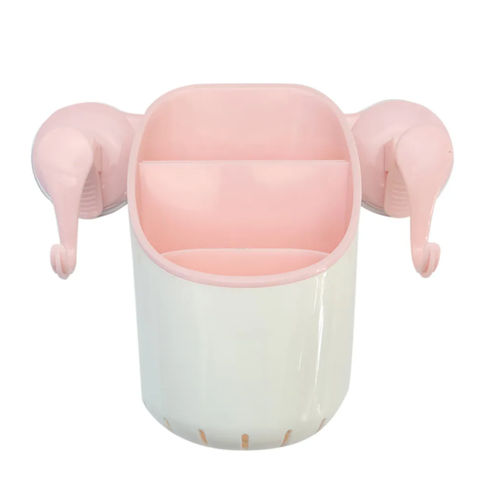 Storage Rack Home Wall Powerful Sucker Kitchen Hook Rack High QuaLity Tableware Storage Rack Holder#30