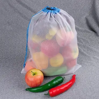 

Fruit Storage Bag Waterproof Storage Bag 15pcs/Set Frosted Material Case Bags Box Drawstring Cartoon Portable