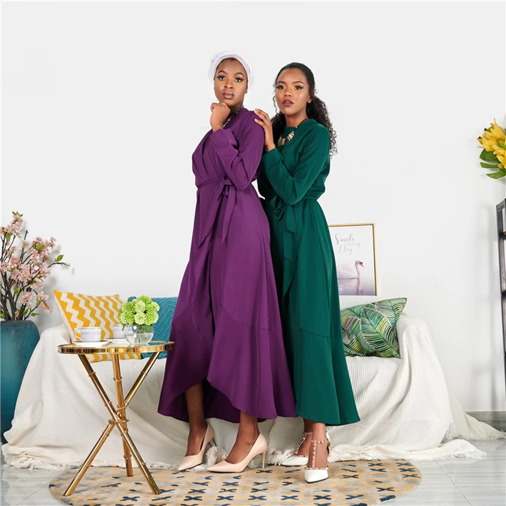 Дубай Abaya Турция хиджаб мусульманское платье Abayas африканские платья для женщин