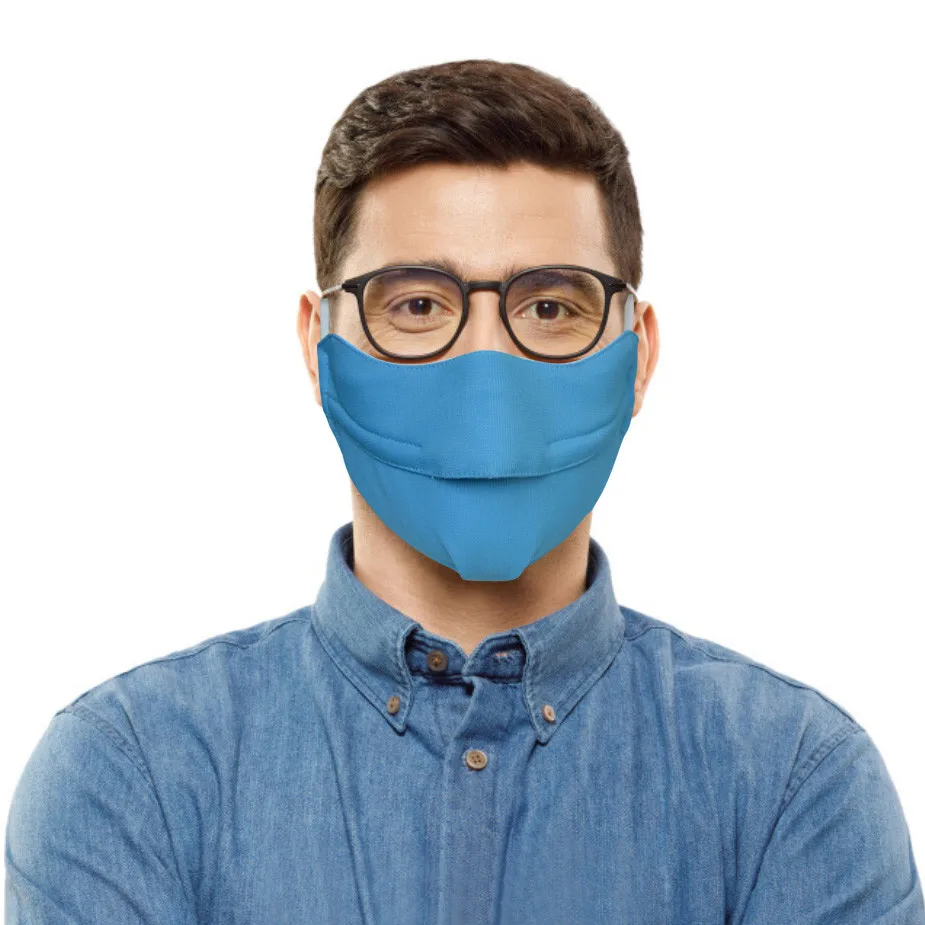 Reusable Mouth Mask Masques Breathable Face Mask Washable Mouth Caps Adult Protective For Glasses Wearers Prevent Fogging