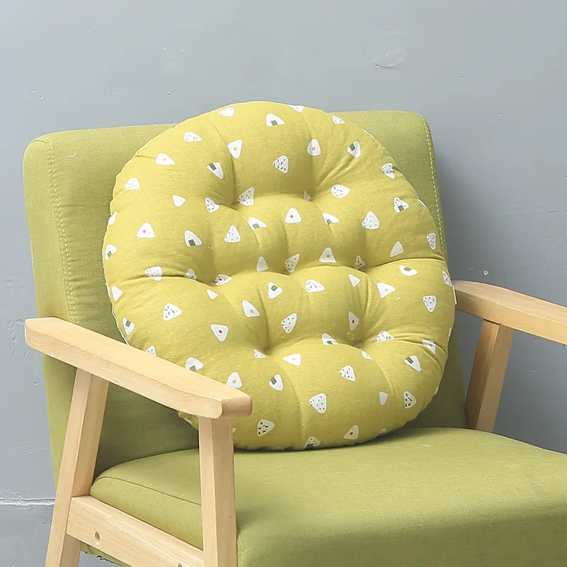 YIHAO, Хлопковый чехол для подушки, Coussin, декоративные подушки для дома, подушки для стульев, спальни, Декоративные диванные подушки для автомобиля - Цвет: Цвет: желтый