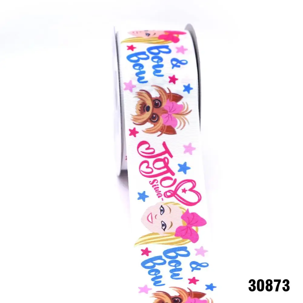30873 50 ярдов в размер мультфильм ленты напечатанные grosgrain ленты 30873 - Цвет: 30873