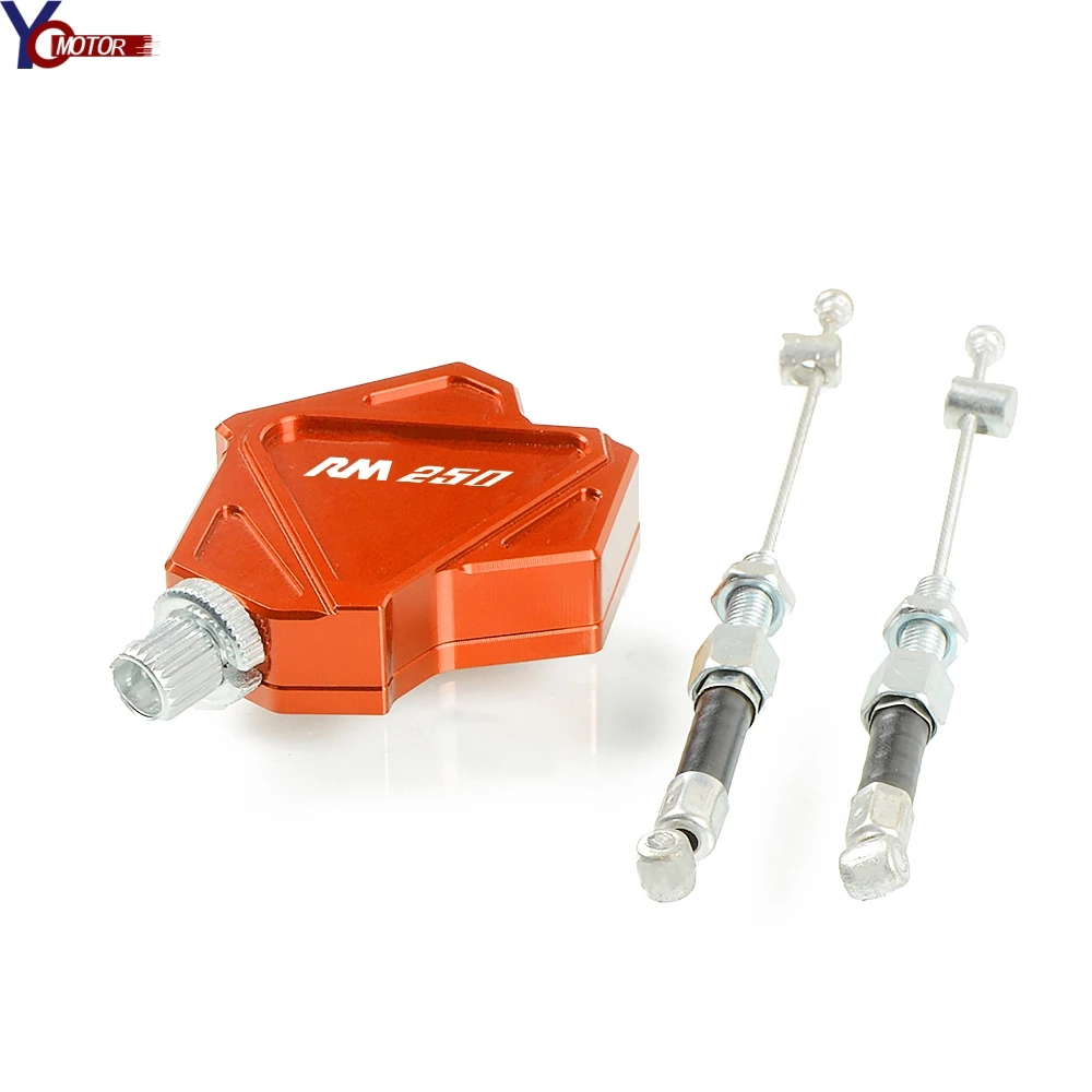 Для SUZUKI RM250 RM 250 RM-250 2005 2006 2007 2008- Мотоцикл CNC алюминиевый трюк рычаг сцепления простая кабельная система