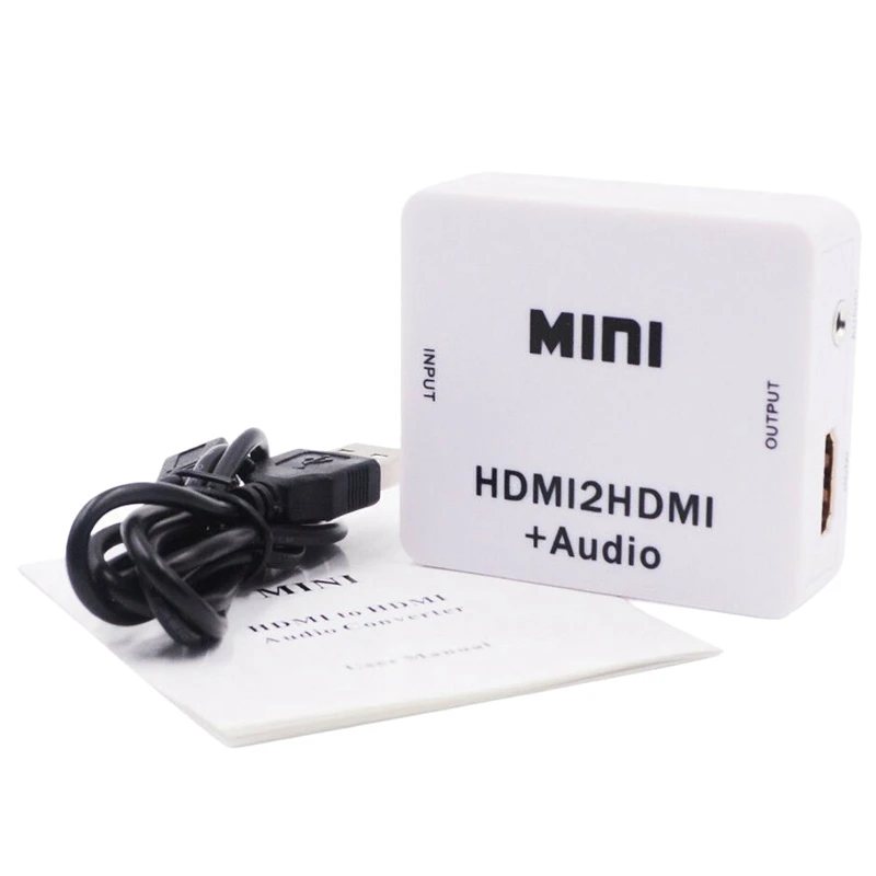 1080P Hdmi экстрактор сплиттер Hdmi цифро-аналоговый 3,5 мм выход аудио Hdmi2Hdmi