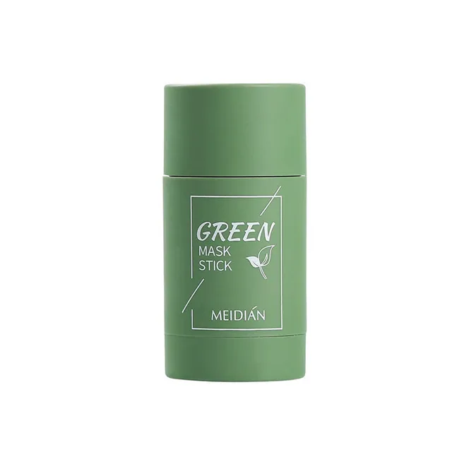 40g Cleansing Green Stick Green Tea Stick Mask Purifying Clay Stick Mask Oil Control Anti acne