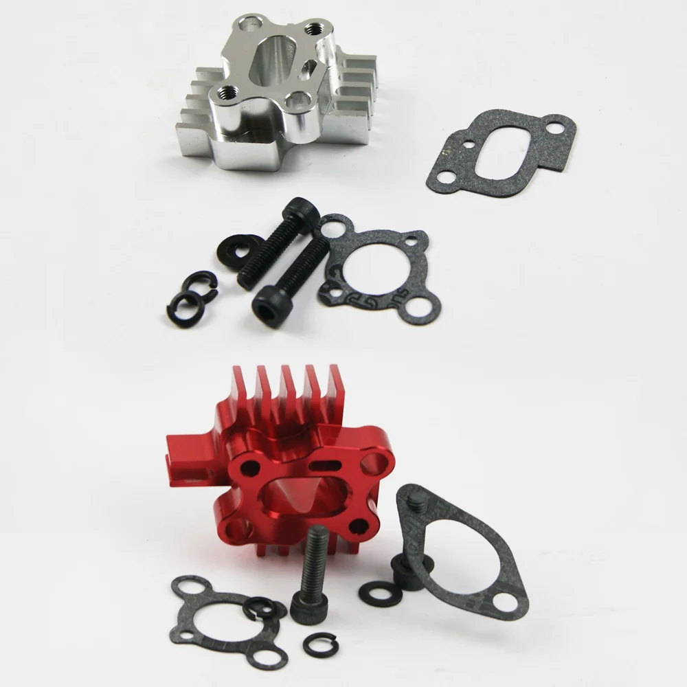 V2.0 Alloy Intake Manifold For HPI Rovan KM Baja 5b 5t Losi Engine 1/5 Buggy Truck | Игрушки и хобби