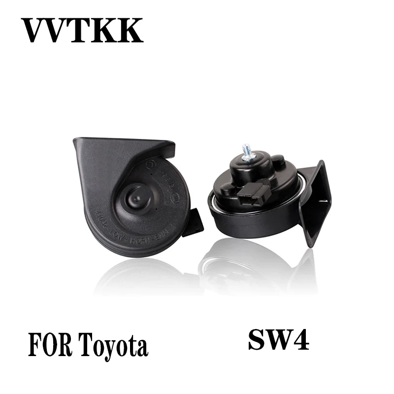 

VVTKK For Toyota SW4 Multi-tone & Claxon Horns loud car klaxon horn 12V 110db waterproof Snail Motorcycle Horn Siren 3C