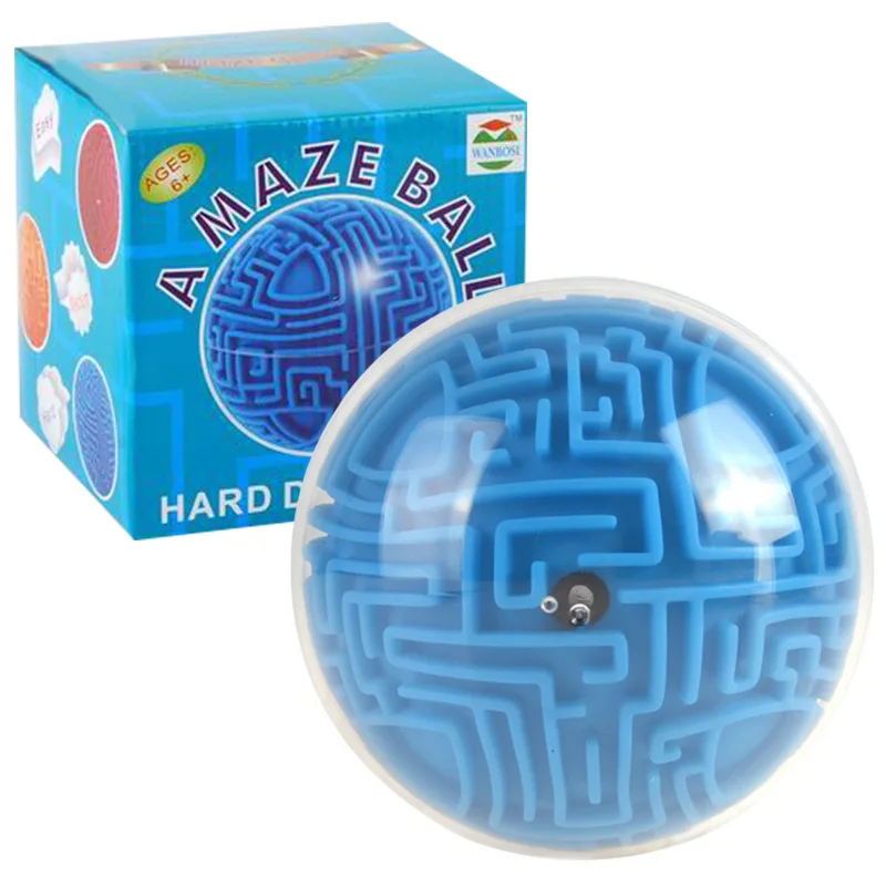 

Intelligence Hard Difficulty English Portable Magic Wisdom Ball Intellect Ball Fantasy 3D Perplexus UFO CHILDREN'S Toy