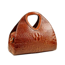 ICEV/Модная женская кожаная сумка из кожи аллигатора, однотонный клатч на молнии, женские Офисные Сумки-мессенджеры известных брендов, дизайнерские